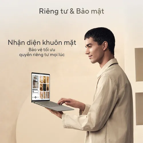 Laptop Asus ZenBook A14 UX3407QA-QD299WS (Snapdragon X X1 26 100 | 16GB | 512GB | 14 inch WUXGA OLED | Win 11 | Office)